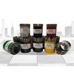 Qual è l'effetto delle diverse radiazioni sulla punta a corona diamantata PQ?